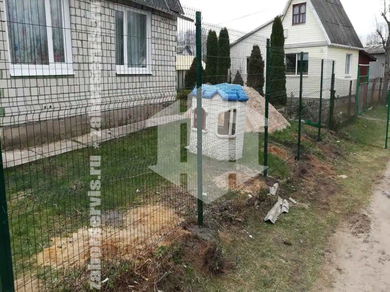 3D заборы для частного дома 40 метров 4 мм