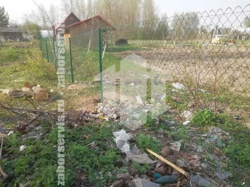 Забор из сетки рабицы с проволокой 99 метров