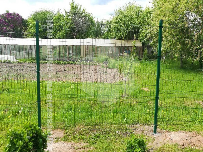 3D заборы 126 метров 5мм пример 1 4мм