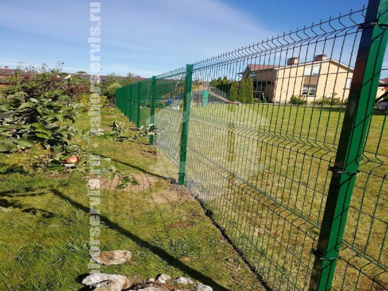 3D заборы для частного дома 70 метров 5мм