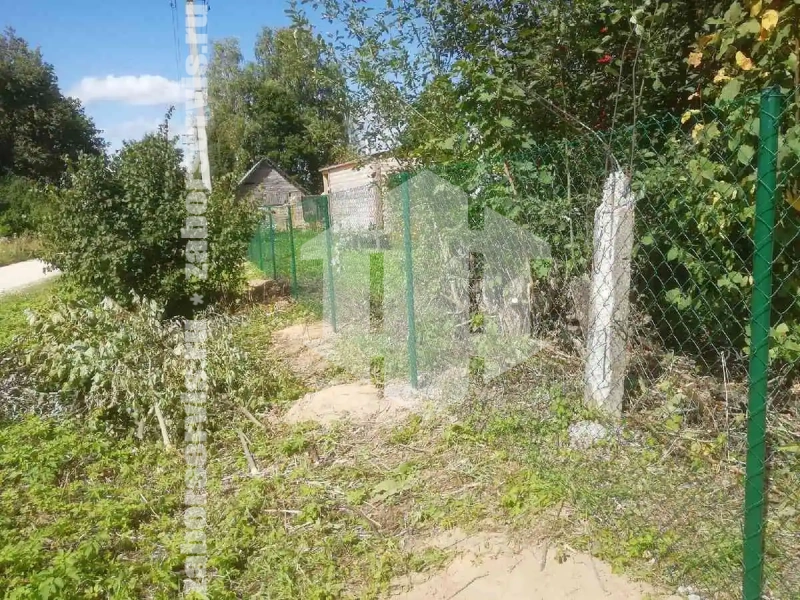 Забор из сетки рабицы с проволокой 115 метров