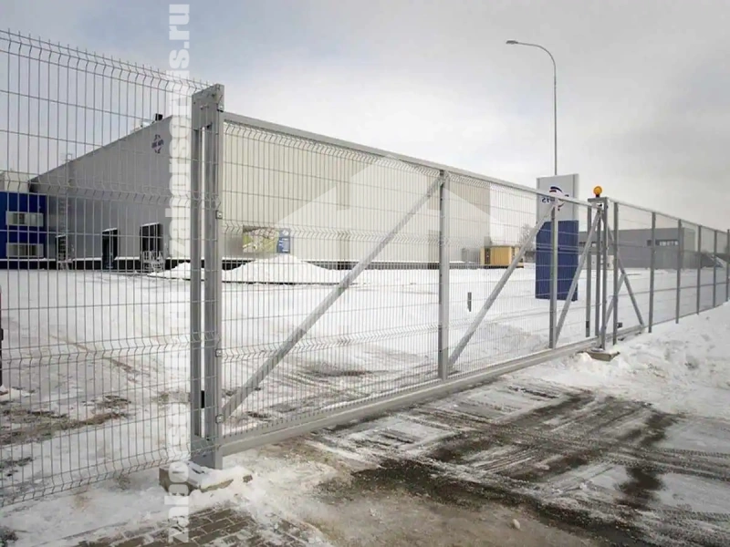 3Д оцинкованный забор 85 метров