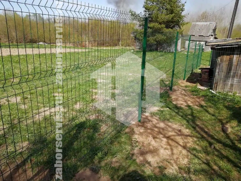 Забор из сетки гиттер 45 метров