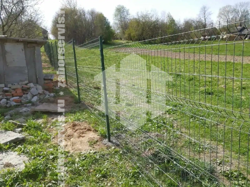 Забор из сетки гиттер 45 метров
