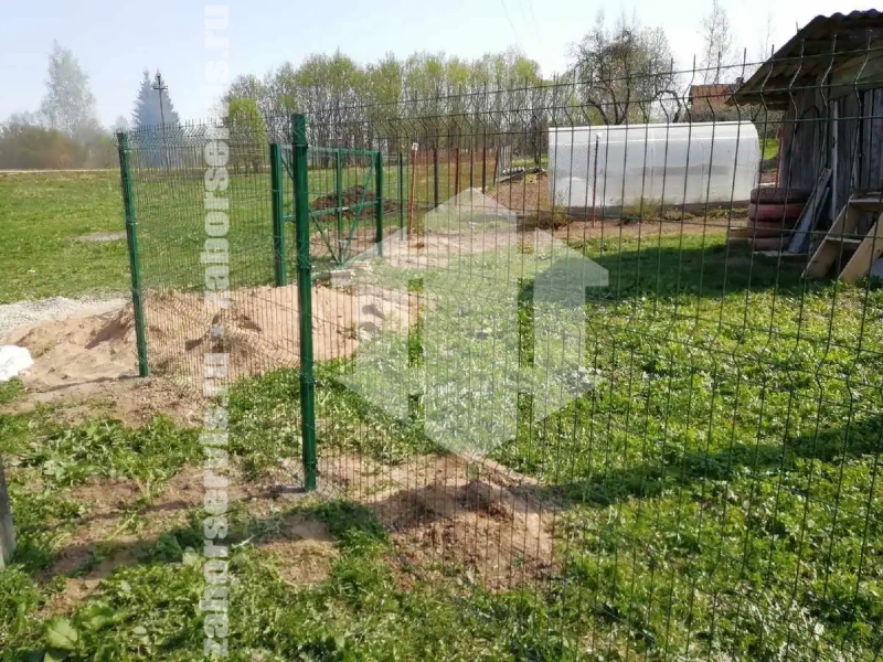 Забор из сетки гиттер 45 метров