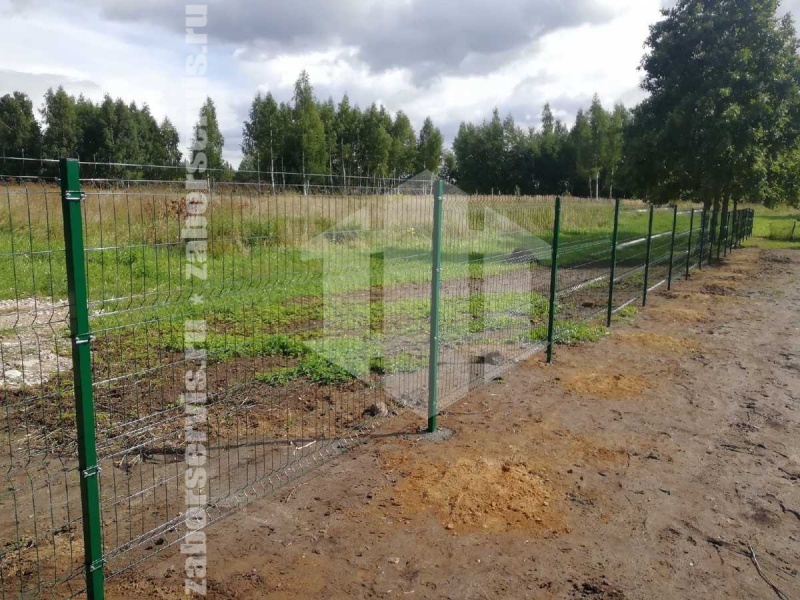 3D заборы для частного дома 15 метров 4мм