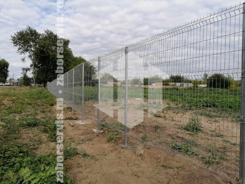 3Д оцинкованный забор 100 метров