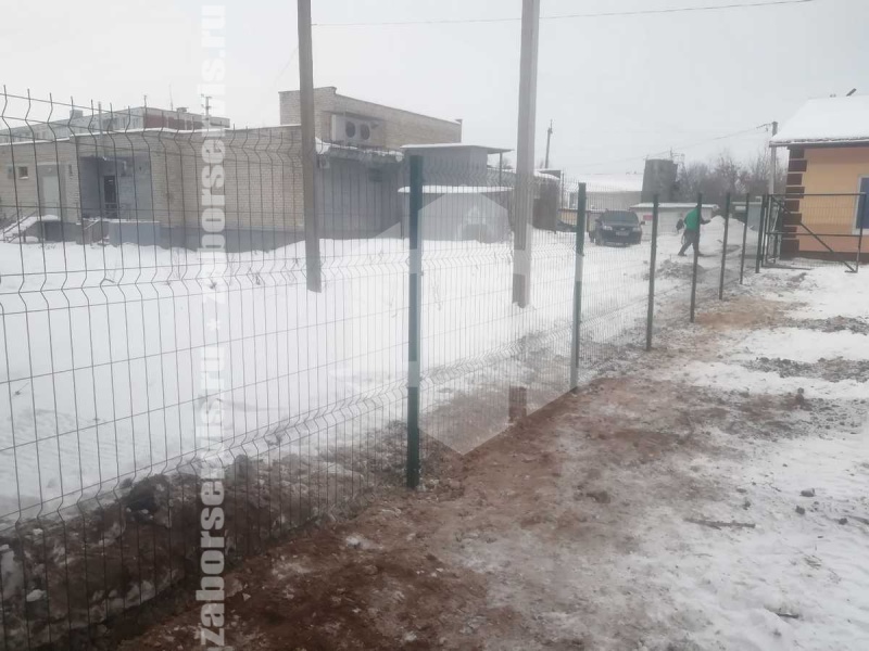 3D забор 126 метров 5мм пример 2 5мм