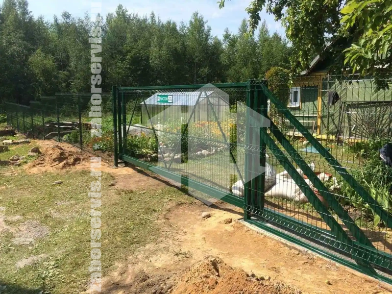 3D заборы для частного дома 78 метров 4мм