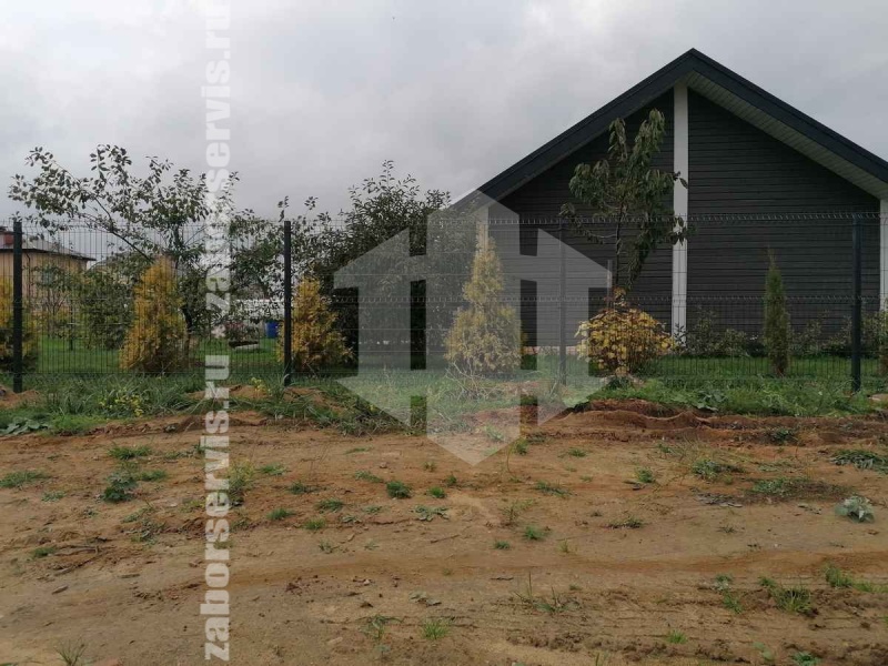 3D забор 98 метров черный 6мм