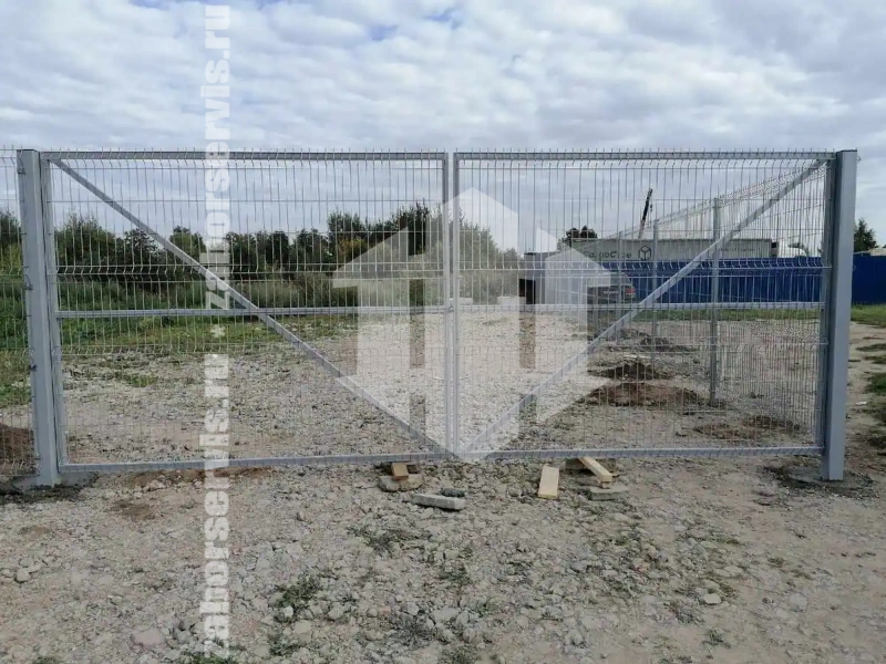 3Д оцинкованный забор 100 метров